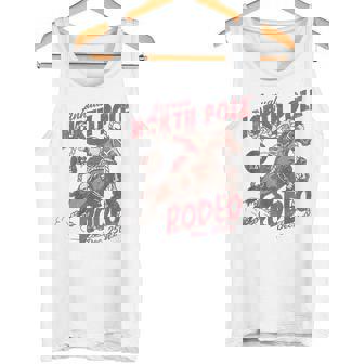 Annual North Pole Rodeo Cowboy Santa Howdy Christmas Tank Top | Mazezy