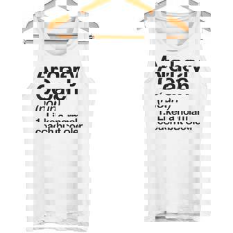 Archery Coach Sports Definition Trainer Instructor Tank Top | Mazezy