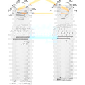 Barbados Beach Tropical Vintage Souvenirs Tank Top | Mazezy