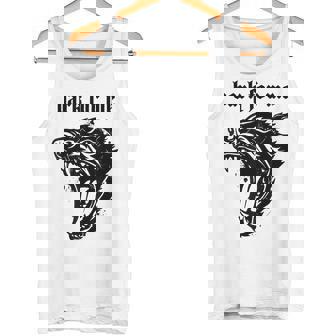 Bark For Me Fierce Dog Letter Aesthetic Humor Tank Top | Mazezy