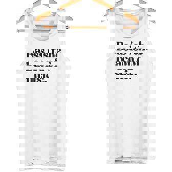 Bass Is The Bacon Of Music Musician Bass Guitar Tank Top | Mazezy