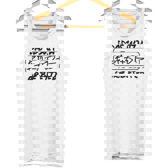 Beard Dad Shirt – Dads With Beards Are Better Tank Top | Mazezy