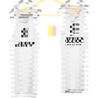 Belgium Flag Belgium Pride Belgium Travel Belgium Tank Top | Mazezy