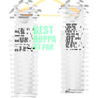 Best Boppa By Par Grandpa Golfer Pun Tank Top | Mazezy
