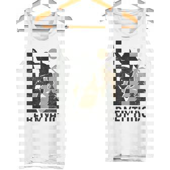 Bigfoot Climbing Outdoor Adventure Rock Climber Tank Top | Mazezy