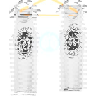 Breathe Yoga Inspiration Wave Sunset Graphic Tank Top | Mazezy