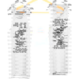 Buckley AFB Colorado Air Force Base Fighter Jets Tee Tank Top | Mazezy