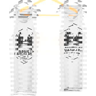 Canandaigua Lake New York Outdoors Vintage Tank Top Tank Top | Mazezy