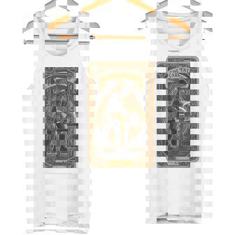 Carpenter Tarot Card Carpenter Handyman Woodworking Tank Top | Mazezy