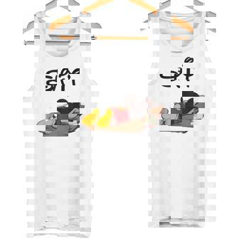 Cartoon Mouse In Trap Tank Top Tank Top | Mazezy