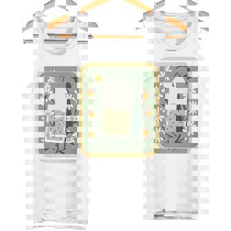 Chamomile Tea Bag With Flowers Herbal Nature Premium Tank Top | Mazezy