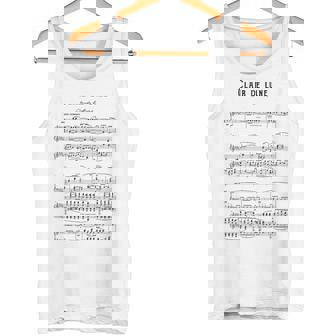 Clair De Lune クロード・ドビュッシー タンクトップ - Kawaiitshirt