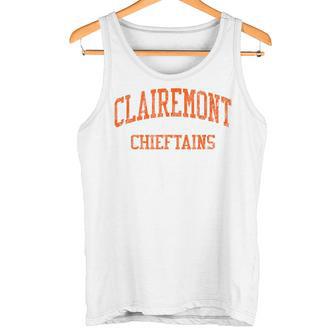 Clairemont High School HS San Diego CA Vintage Sports Tank Top | Mazezy