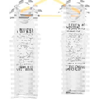 Cool Mathematics Professor Math Teacher Algebra Calculus Tank Top Tank Top | Mazezy