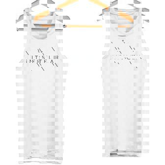 Cosmicpace Minimalist Interstellar タンクトップ - Kawaiitshirt