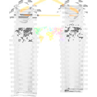 Countries Flags Boys World Maps Kids World Maps Kids Tank Top | Mazezy