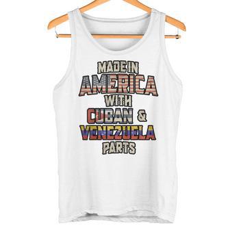 Cubano Yenezolano Hecho En América Mezcla Heritageintage Camiseta sin mangas - Regaloses