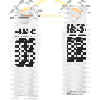 Cumpleaños Diseño Número Nacido Año 2008 Camiseta sin mangas - Regaloses