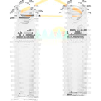 Cupertino Ca ヴィンテージ スローバック レトロ 70年代デザイン タンクトップ - Kawaiitshirt