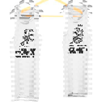 Cycling Bicycle Cranky Bike Cyclist Mountain Biker MTB Tank Top Tank Top | Mazezy