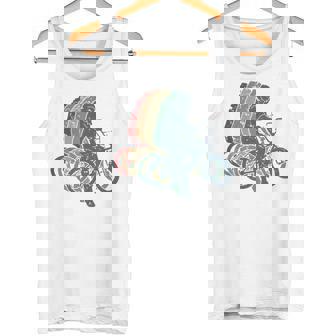 Cycling Retro Vintage Cool Biker BMX Bike Biking Bicycle Tank Top | Mazezy