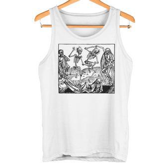 Danse Macabre Or Dance Of Death Débardeur e - Cadeauxyz