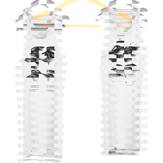 Darwin's Finches Evolution Athéist Biologie Nerdycience Débardeur e - Cadeauxyz