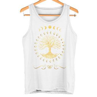 Dein Lebensbaum Tree Of Life Yoga Meditation Rückendruck Tank Top - Geschenkecke
