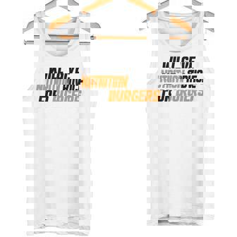 Dietitian Will Give Nutrition Advice For Burgers Tank Top | Mazezy