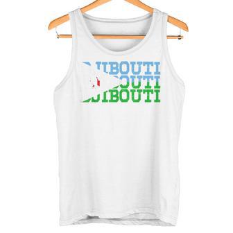 DJIBOUTI Djibouti Flag Sports Lovers Tank Top | Mazezy