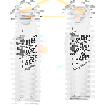 Doctor Nurse Hospital Life Running On Flu Shots And Caffeine Tank Top | Mazezy