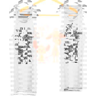 I Don’t Give A Rat With Donkey Dark Humor Comic Tank Top | Mazezy