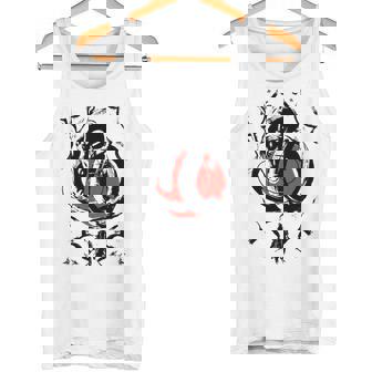 Dragon Et Guerrier Esthétiques Japonais Coucher Deoleil Rouge Japonais Manche Longue Débardeur e - Cadeauxyz