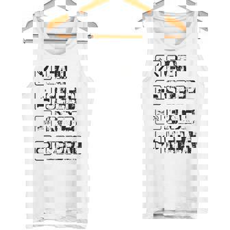 Eatleep Ride Repeat オートバイ バイク モーターサイクリスト 格言 タンクトップ - Kawaiitshirt