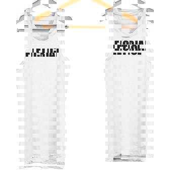 Electrical – Professional Electriciantaff Uniform タンクトップ - Kawaiitshirt