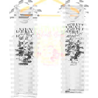 Every Knee Shall Bow Christian Christmas Church Santa Claus Tank Top | Mazezy