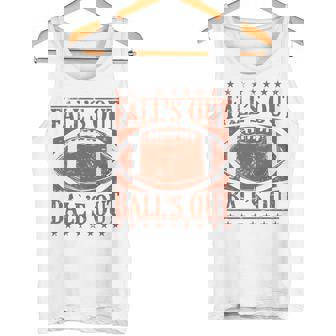 Fall's Out Ball's Out American Football Comfort Colors Adult Heavyweight Amazoncom Tank Top | Mazezy