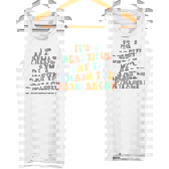 Feminism It's A Beautiful Day To Smash The Patriarchy Tank Top | Mazezy