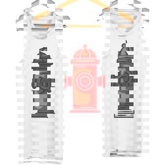 Fire Hydrant Firefighter Hose Cool Firefighter Tank Top | Mazezy