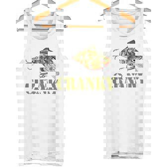 Fishing Camouflage Bass Fish Fisherman Camo Men Dad Husband Tank Top | Mazezy