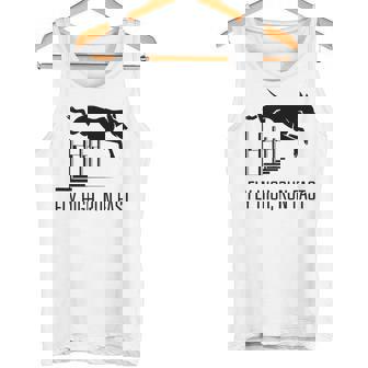 Fly High Run Fast Agility Dog Jumping Sports Speed Vibes Tank Top | Mazezy