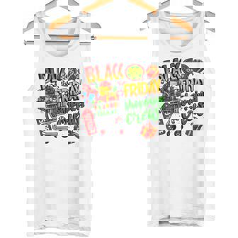 Friday Shopping Crew Christmas Shopping Family Tank Top | Mazezy