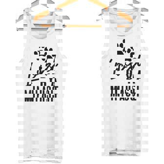 Fun Loved By A Mini Aussie Australian Shepherd Owner Tank Top | Mazezy