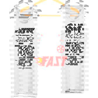 Gammy Of The Two Fast 2nd Birthday Racing Car Family Tank Top | Mazezy