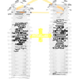 Gene's Mufflers アイアンクロス タンクトップ - Kawaiitshirt