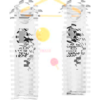 I Give Free Smash Lessons Table Tennis Player Love Tank Top Tank Top | Mazezy