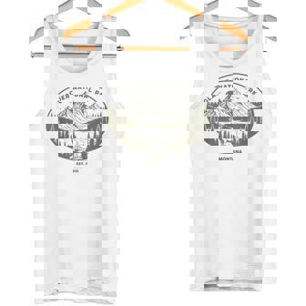 Glacier National Park Mountain Goat For Nature Lovers Tank Top | Mazezy