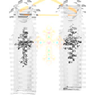 Gold Cross Apparel Sweatshirt Tank Top | Mazezy