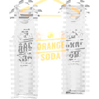 Halloween Costume Orange Soda Unique Group Costume Idea Tank Top | Mazezy