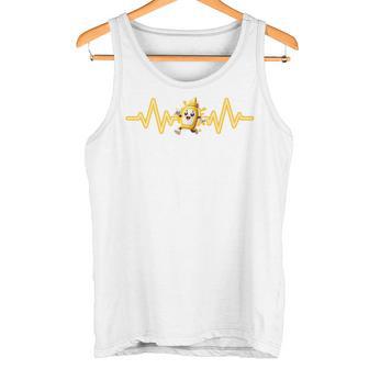 Heartbeat Of Mustard Premium Tank Top | Mazezy